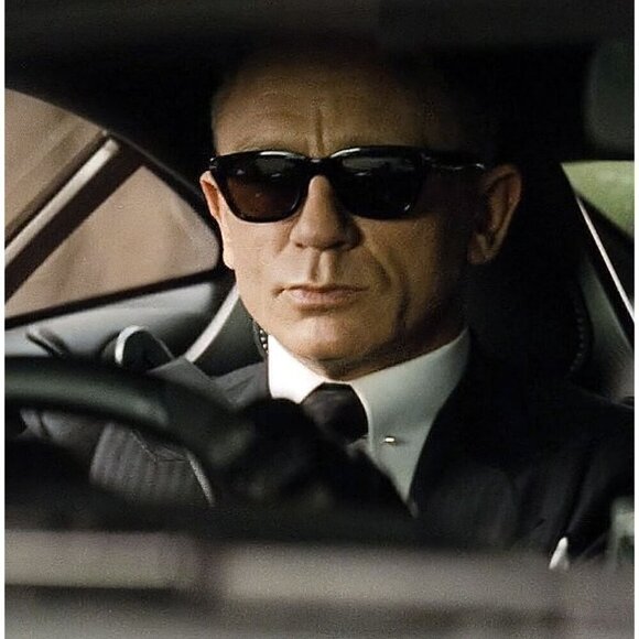 Tom Ford TF237 Snowdon Square Frame Sunglasses Gray and Black OS - Picture 3 of 15